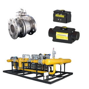 บอลวาล์ว EB1 KTM แบบลอยตัวสำหรับ OM-2บอลวาล์วแบบขับเคลื่อนหลัก DVC6200 HC ตำแหน่งเดี่ยวที่ทำหน้าที่ลื่นไถล - Product Image 2