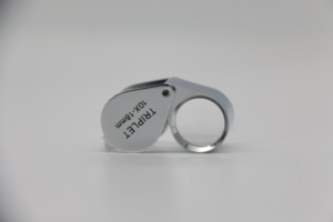Lentille 10X18mm de poche Portable, avec <span class=keywords><strong>3</strong></span> jeux de lentilles optiques en verre, trépied Loupe 10x - Product Image 4