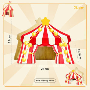 Lo último en escondites de hámster con temática de circo personalizables - Product Image 4
