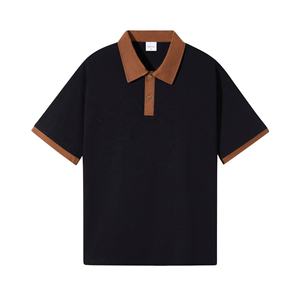 Polo personnalisé à blocs de couleur, polo de golf décontracté respirant à manches courtes pour homme - Product Image 4