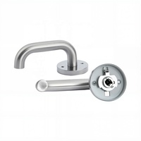 Serrure de porte extérieure moderne en aluminium de haute qualité avec design durable pour les écoles, les gymnases et les hôtels