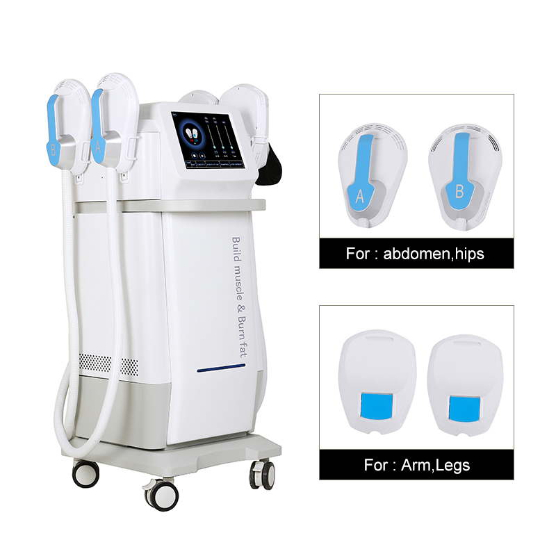 7 TeslaEMShape Neo Rf 4 Handle Simultaneous Work EMShapeingBody EMShape Slimming Machine