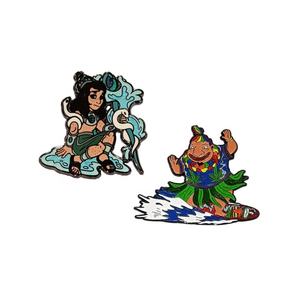 Profesyonel tedarikçi özel logo metal rozetleri moda giysi broş şapka pimleri destek kartı ile yumuşak sert emaye yaka iğnesi - Product Image 2