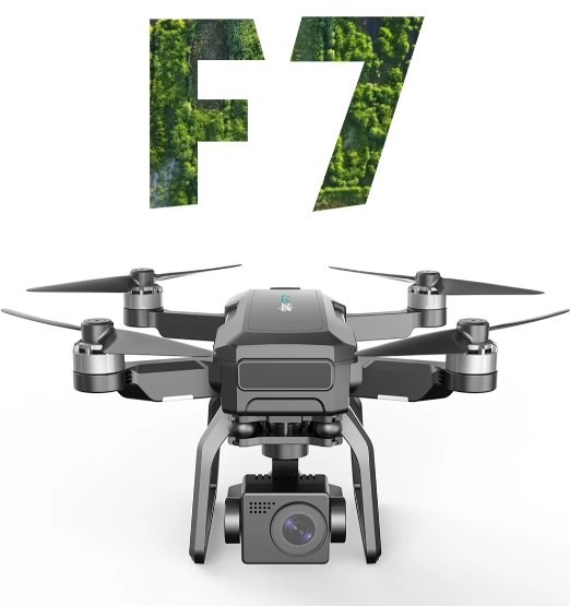 F7 Remote Control with Camera 4K 3-Axis Gimbal 5G WIFI FPV Brushless Motor Positioning System Gesture Photo SJRC F7S 4k