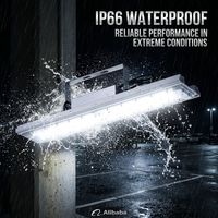 Projecteur LED étanche IP66 pour tunnel 50W 100W 150W 180W avec modules LED en aluminium aéronautique