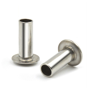 Din Standard Flat Round Head Rivets solides Fer Nylon Titane Acier au carbone Aluminium Laiton-Multi-Material Umbrella Head Rivets - Product Image 5