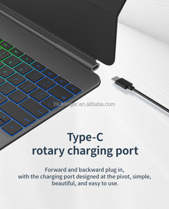 Teclado Mágico para iPad Pro de 12.9 pulgadas (3.ª/4.ª/5.ª generación) y iPad <span class=keywords><strong>Air</strong></span> de 13 pulgadas (6.ª/7.ª generación) con retroiluminación de 7 colores y panel táctil multitoque - Product Image 2