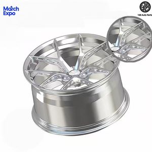 168 Forged Integral Alloy Car <strong>Wheels</strong> In Sizes 19 20 21 22 23 24 26 Inch Rims Custom 5x112 Triple Chrome Plating Sports Car Rims - Product Image 2