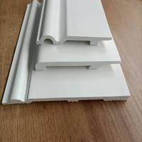 Décor PVC PS EPS XPS Polystyrène Garniture Plinthes Plinthes Corniche-écosse quart de rond zocalo