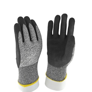 Guantes Resistentes a Pinchazos y Cortes, Tallas S/M/L/XL/2XL, Recubiertos de Nitrilo, Nivel de Protección A6 para Uso Automotriz, Gris Moteado, Resistentes a la Abrasión - Product Image 2