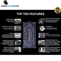 Système complet 4m x 3m P2 P2.6 P2.9 P3.91 Écran LED 500x500mm Panneau mural vidéo LED Écran LED intérieur/extérieur pour événements