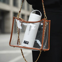 Bouilloire Électrique Portable, Petite Bouilloire de Voyage 300W, Chauffe-Eau Rapide, Acier Inoxydable 304, Pot à Eau Bouillante Portable