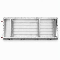 Nouveaux boîtiers de batterie en aluminium refroidis par liquide ESS, usinage CNC, test de fuite d'hélium, certifiés IATF16949, fabricant direct