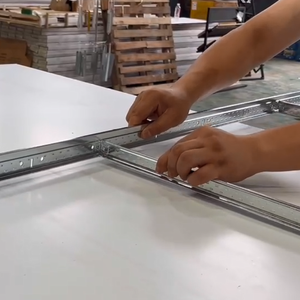 Khách sạn hiện đại thép treo trần lưới Trần t lưới thành phần t thanh Trần khung T24 T32 T38 - Product Image 6