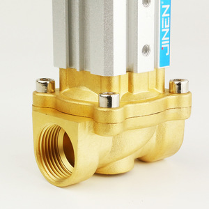 Vanne pneumatique JIN 2Q200-20, corps en laiton, 0,15-0,8 MPa, vanne de régulation industrielle, deux voies, deux passages - Product Image 2