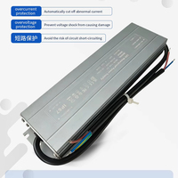 Controlador LED AC-DC con Múltiples Protecciones de Seguridad Integradas: Protección Contra Cortocircuitos, Sobrecarga, Sobretensión, Sobrecalentamiento, IP67 para Interiores