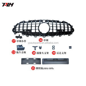 Mise à niveau du pare-chocs avant pour les calandres de voiture de classe B Cls-class W257 C257 2018 2019 2020 2021 2022, changement en style <span class=keywords><strong>Cls63s</strong></span> - Product Image 4