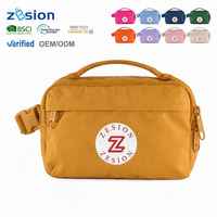 Sac banane personnalisé en polyester avec impression sur mesure, vente en gros, fabricant OEM