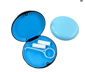 Kotak Aligner Gigi Mini Warna-warni UM Factory, Kotak Retainer Magnetik Tipis Lucu untuk Ortodontik, Cermin, LOGO Kustom, Aligner Gigi - Product Image 3