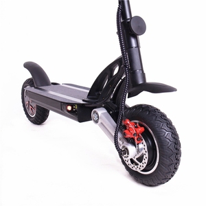 Portátil de aleación de aluminio de 11 pulgadas eléctrico plegable de doble motor <span class=keywords><strong>e</strong></span> scooter - Product Image 5