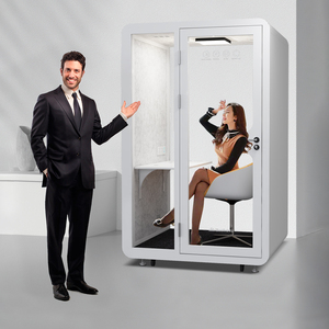 Modern 0ffice Furniture Home Pod Estudio portátil Trabajo A prueba de sonido Móvil Insonorizado Single Person Office Pods - Product Image 5