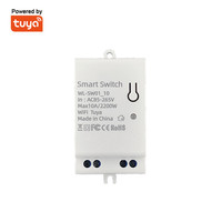 Interrupteur intelligent WiFi LEDLEST WL-SW01 Tuya haute puissance, commande vocale, 10A 20A 30A, interrupteurs à commande à distance