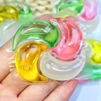 OEM/ODM Capsules de lessive en gel naturel jetables écologiques 4 en 1 Anti-bactérien Protection des couleurs Parfum fruité pour enfants