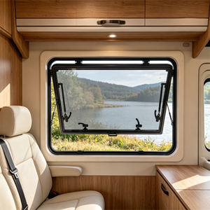 Fenêtre latérale pour camping-car à installation rapide avec moustiquaire et pare-soleil, fenêtre en acrylique double couche pour camping-car, <span class=keywords><strong>caravane</strong></span> - Product Image 1