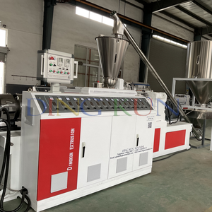 Ligne d'extrusion de plaques et de panneaux en mousse PVC à double vis haute productivité Dingkun avec tension personnalisée - Product Image 3