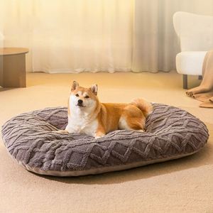 Luxury Modern Soft Thickened Warm Jacquard Pet Sleeping <b>Mats</b> for Autumn & Winter Dogs and <b>Cats</b> - Product Image 2