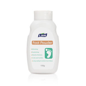 Contrôle de la poudre de pied de talc de luxe personnalisé et formule antifongique pour les pieds avec emballage de qualité supérieure poudre pour pieds frais - Product Image 1