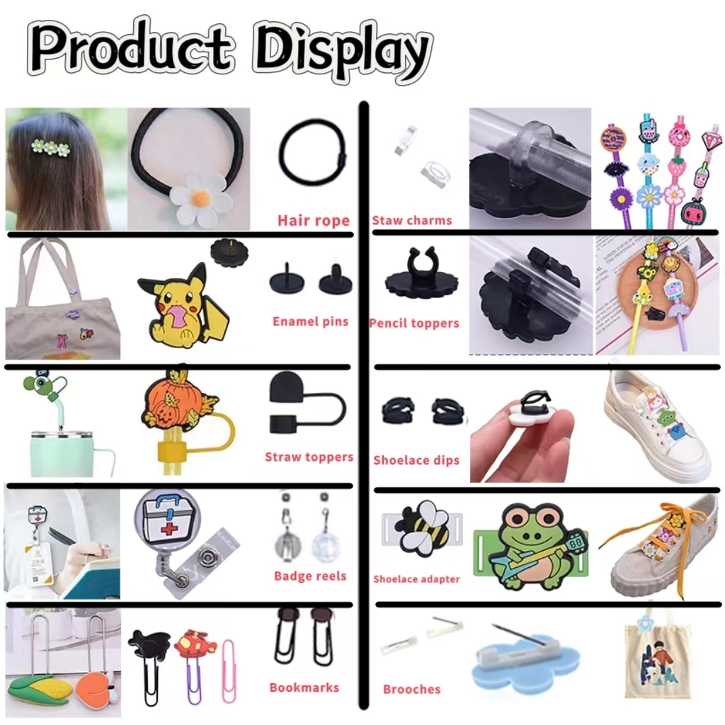 designer clog charms