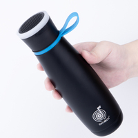 2023 Diskon Besar-besaran Botol Air Pintar Stainless Steel Vakum Dinding Ganda LED