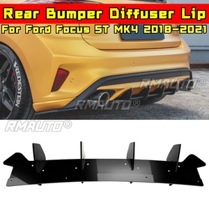 Para Ford Focus ST MK4 2018-2021, alerón trasero, difusor de parachoques trasero, protector de labio, divisor, accesorios para coche - Product Image 1