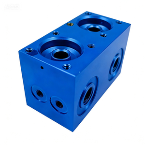 Bloc de circuit d'huile hydraulique intégré personnalisable pour l'intégration des vannes dans les systèmes hydrauliques de machines-outils industrielles - Product Image 1