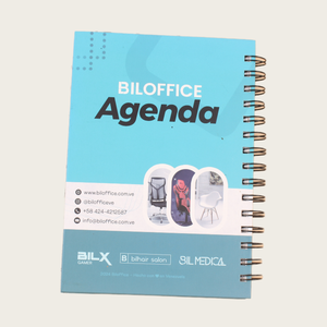 B5 kích thước đầy đủ màu sắc in ấn xoắn ốc máy tính xách tay dây <span class=keywords><strong>O</strong></span> Vòng bọc giấy bìa cứng Board đen lưới dòng chương trình nghị sự văn phòng tùy chỉnh - Product Image 1