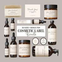 Logo d'entreprise Design multi-usages emballage autocollant cosmétique nom étiquette personnalisé étanche Carton téléphone autocollants MC cadeau et artisanat