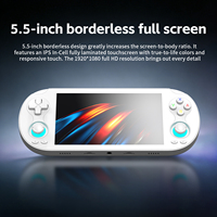 Consola de Juegos Portátil Anbernic RG Vita Pro con Pantalla Táctil, Sistema Android 14/Linux, Wi-Fi, Pantalla IPS de 5.5 Pulgadas, Consola de Juegos Clásica