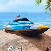 Bateau de course professionnel 2.4GHz 7.4V batterie Rechargeable 700mAh jouer en plein air 25 KM/h vitesse 120m portée télécommande hors-bord