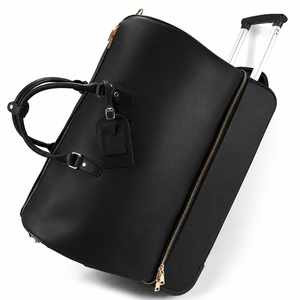 Ensemble de bagages de sport et de voyage GORFIA personnalisé de luxe en PU imperméable avec compartiment à chaussures et organiseur de cosmétiques - Product Image 4