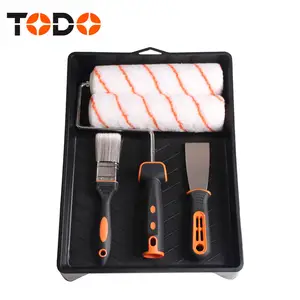 TODO 6pcs Economic High Quality Hand Paint Roller Brush Tools Kit Set