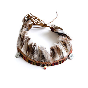 Sombrero de estilo étnico europeo y americano, banda fedora de <span class=keywords><strong>jazz</strong></span>, cinta con cinturón de plumas, decoración personalizada - Product Image 1