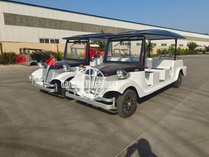 Voitures électriques de tourisme - Style classique ancien, couleur personnalisée, batterie au plomb-acide, 4 à 17 places, vitesse maximale de 60 km/h, transport spécial - Product Image 6