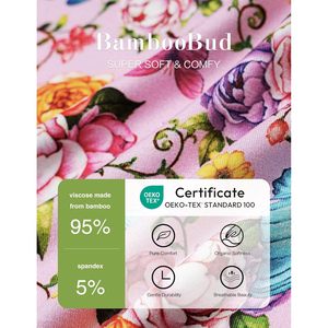 Body de Bebé Niña BambooBud, Sin Mangas, Cuello Redondo, Tejido Fresco, Ropa de Juego, Estilo Dulce, para Verano - Product Image 3