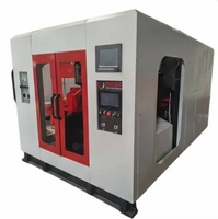 Máquina de Moldeo por Extrusión y Soplado de Doble Estación Totalmente Automática, de Alto Rendimiento y Estabilidad, Totalmente Eléctrica, para Fabricación de Botellas
