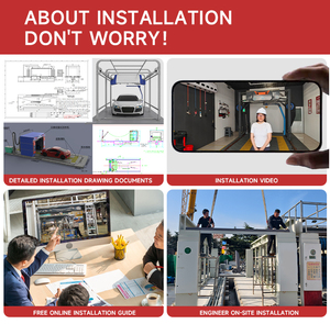 Máy rửa xe tự phục vụ chuyên nghiệp 360 ° Máy rửa xe xoay tự động cho các cửa hàng chăm sóc xe hơi - Product Image 6