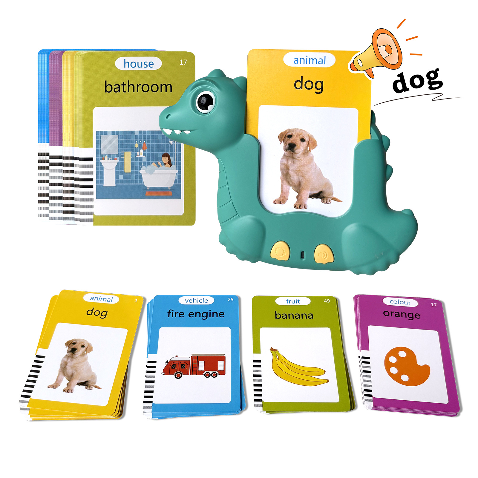 Green Dinosaur Spanish