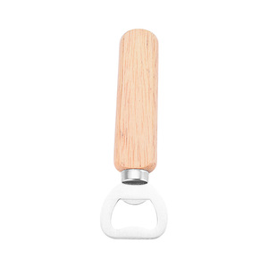 Wooden Handle Bottle Opener Beer Soda Can Opener Kitchen Gadget - Product Image 3