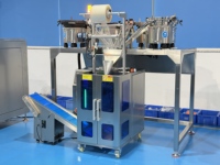 Machine automatique de comptage, scellage et emballage de pilules en capsules à 6 compartiments pour les packs quotidiens, sachets à trois soudures latérales