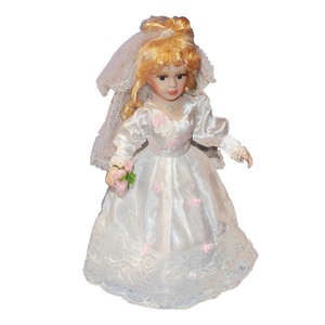 Borun novia cerámica boda regalo <span class=keywords><strong>muñeca</strong></span> fábrica directa ventas-un pelo - Product Image 3